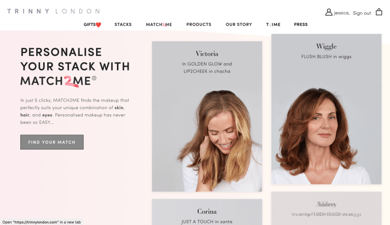 Trinny London Match2Me